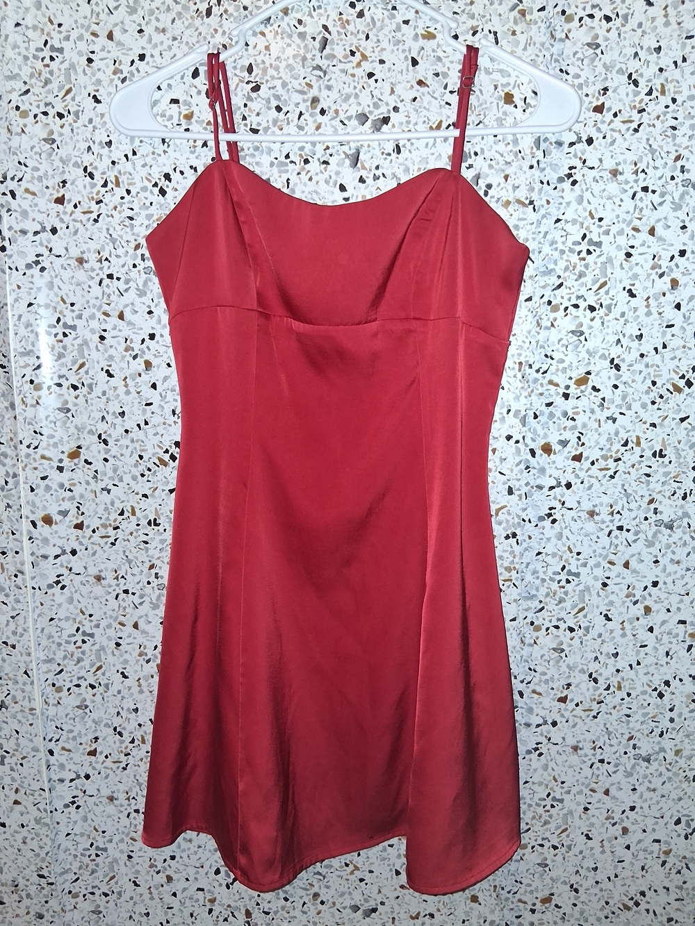 Women's Edit by Nine Babydoll Maxi Dress Red Size Medium